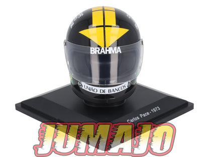 CFO69 Casque Formule 1 CENTAURIA 1/5 FERRARI : Carlos Pace 1973