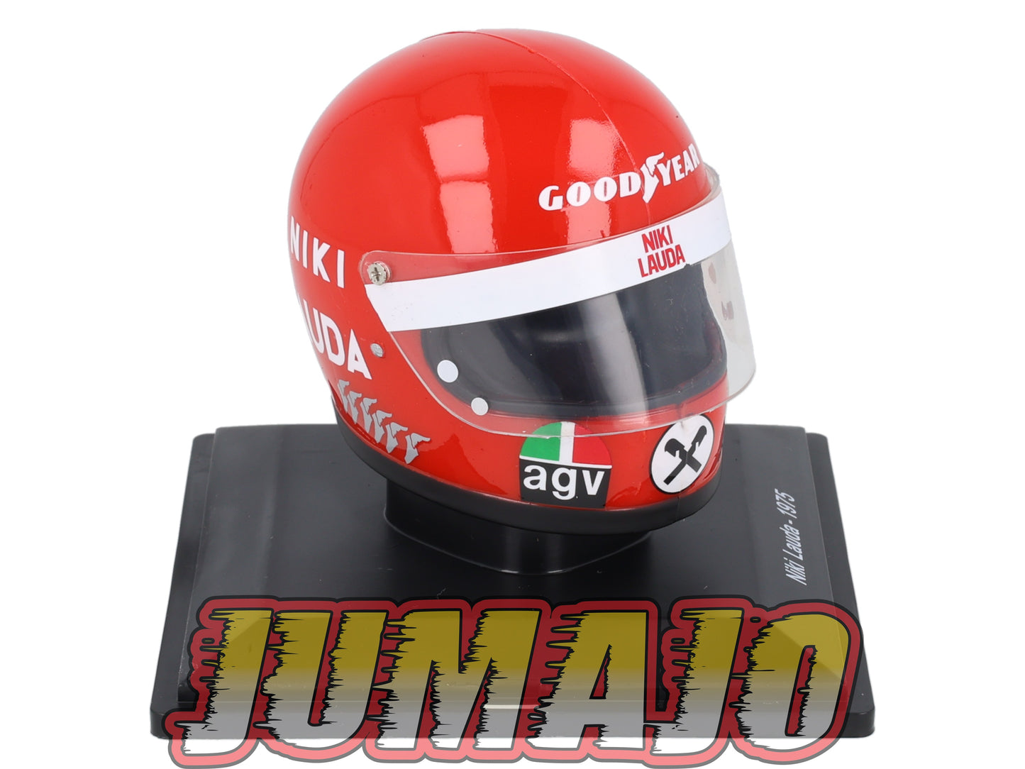 CFO6 Casque Formule 1 CENTAURIA 1/5 FERRARI : Niki Lauda 1975