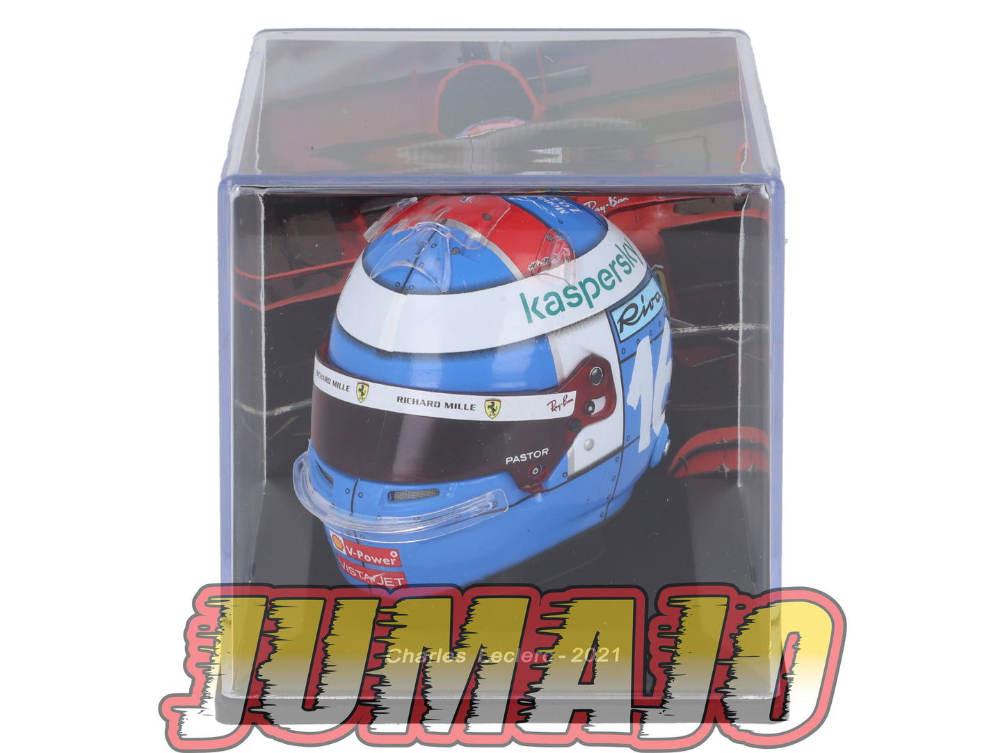 CFO70 Casque Formule 1 CENTAURIA 1/5 FERRARI : Charles Leclerc 2021