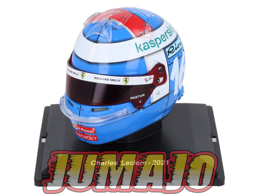 CFO70 Casque Formule 1 CENTAURIA 1/5 FERRARI : Charles Leclerc 2021