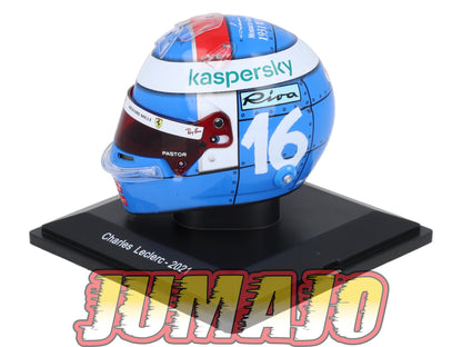 CFO70 Casque Formule 1 CENTAURIA 1/5 FERRARI : Charles Leclerc 2021