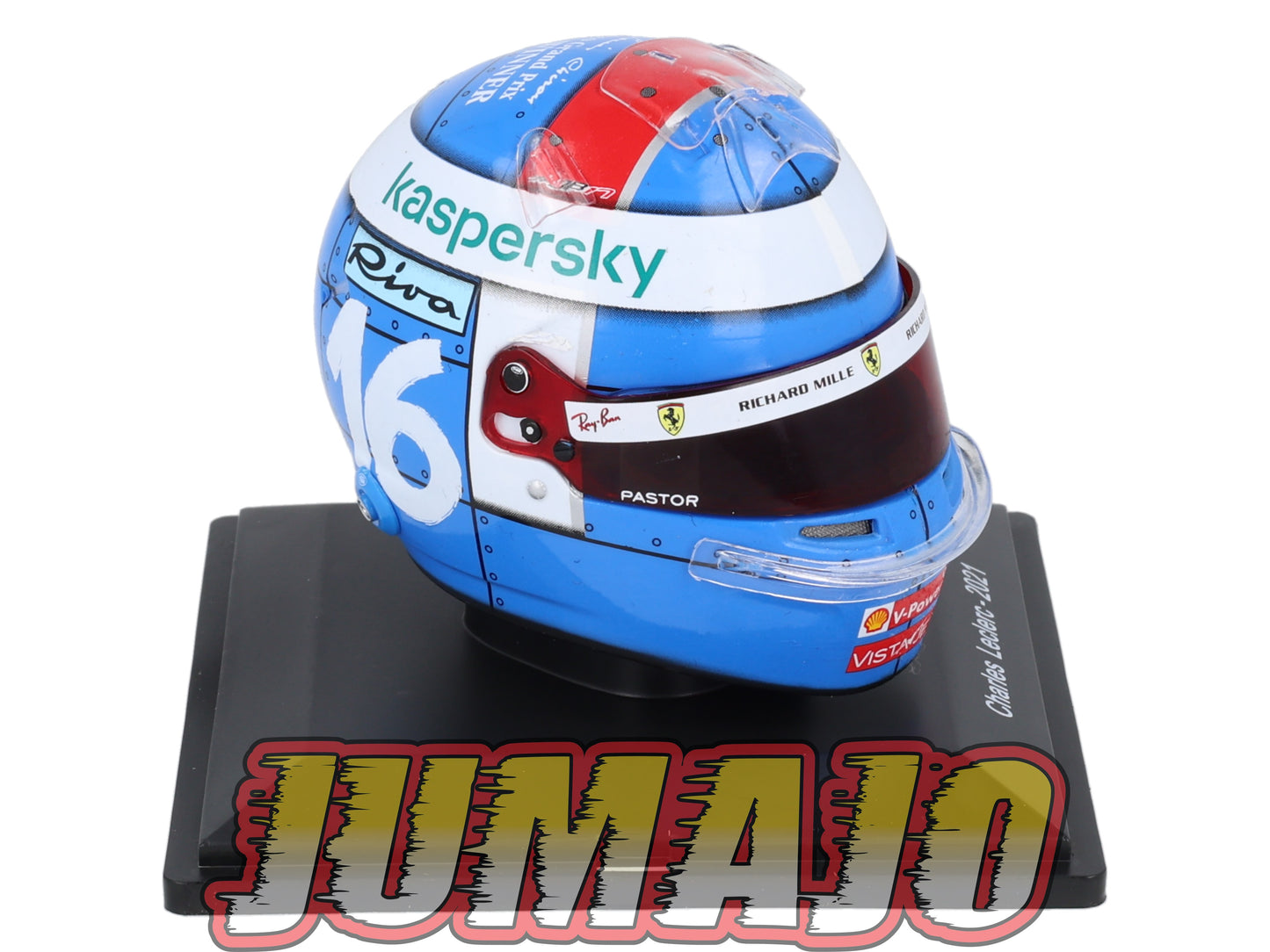 CFO70 Casque Formule 1 CENTAURIA 1/5 FERRARI : Charles Leclerc 2021