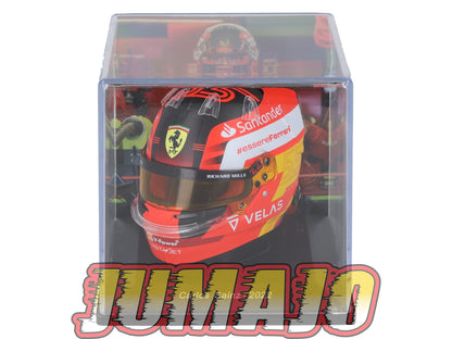CFO72 Casque Formule 1 CENTAURIA 1/5 FERRARI : Carlos Sainz 2022