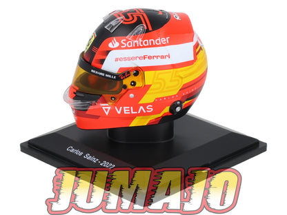 CFO72 Casque Formule 1 CENTAURIA 1/5 FERRARI : Carlos Sainz 2022