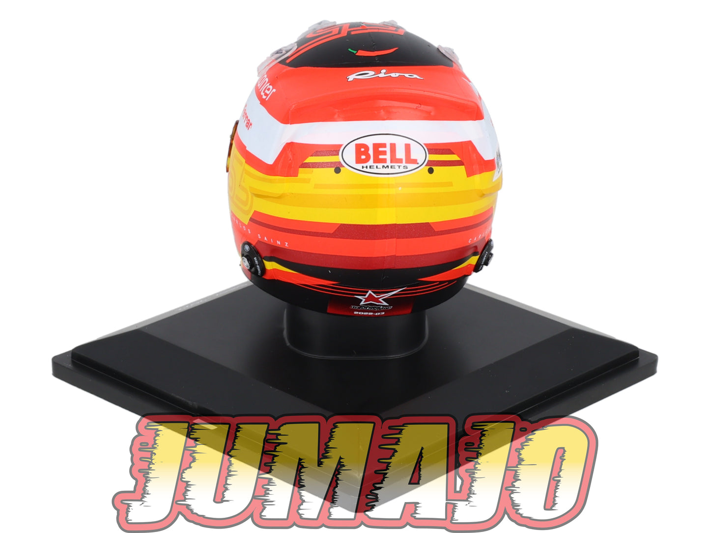CFO72 Casque Formule 1 CENTAURIA 1/5 FERRARI : Carlos Sainz 2022
