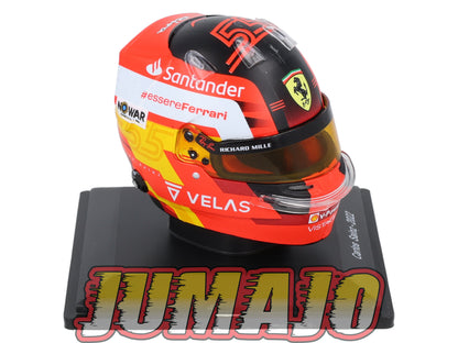 CFO72 Casque Formule 1 CENTAURIA 1/5 FERRARI : Carlos Sainz 2022