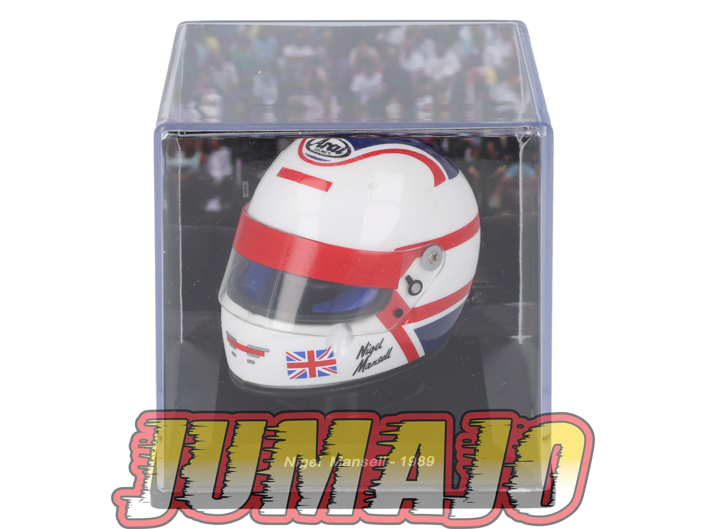CFO7 Casque Formule 1 CENTAURIA 1/5 FERRARI : Nigel Mansell 1989