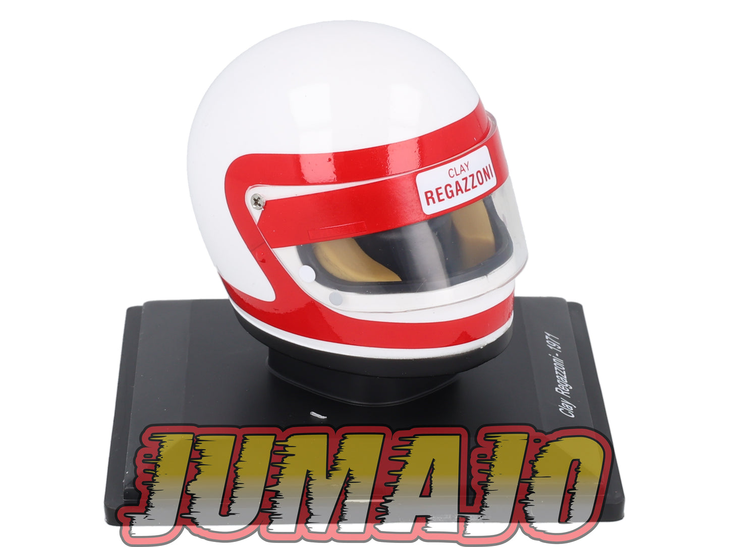 CFO82 Casque Formule 1 CENTAURIA 1/5 FERRARI : Clay Regazzoni 1971