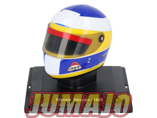 CFO9 Casque Formule 1 CENTAURIA 1/5 FERRARI : Michele Alboreto 1985