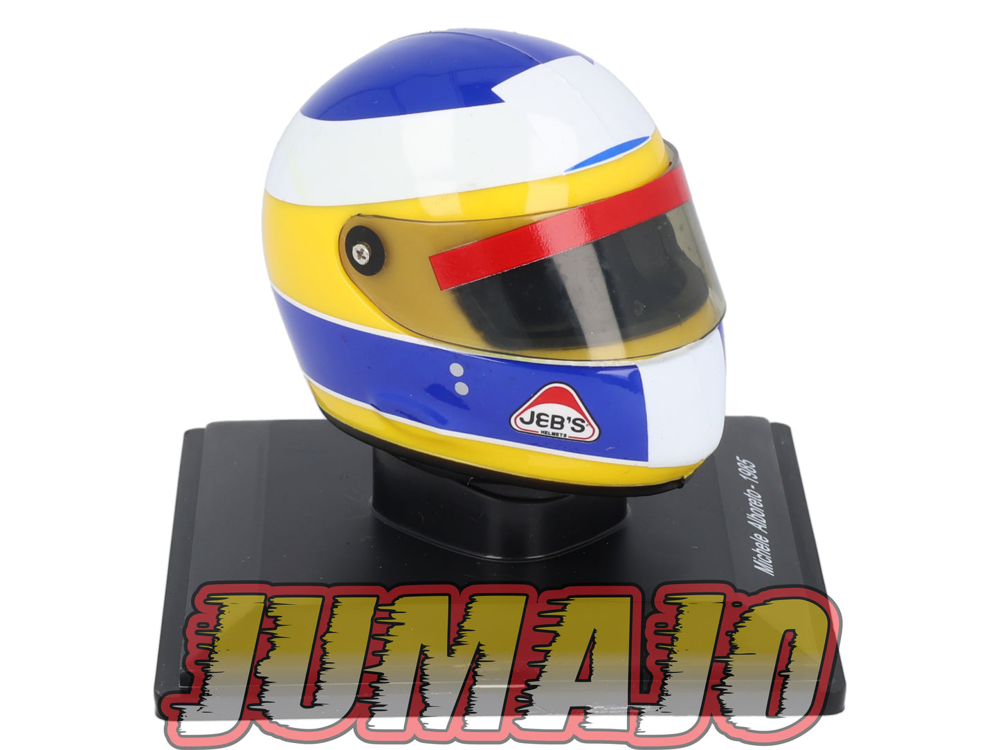 CFO9 Casque Formule 1 CENTAURIA 1/5 FERRARI : Michele Alboreto 1985