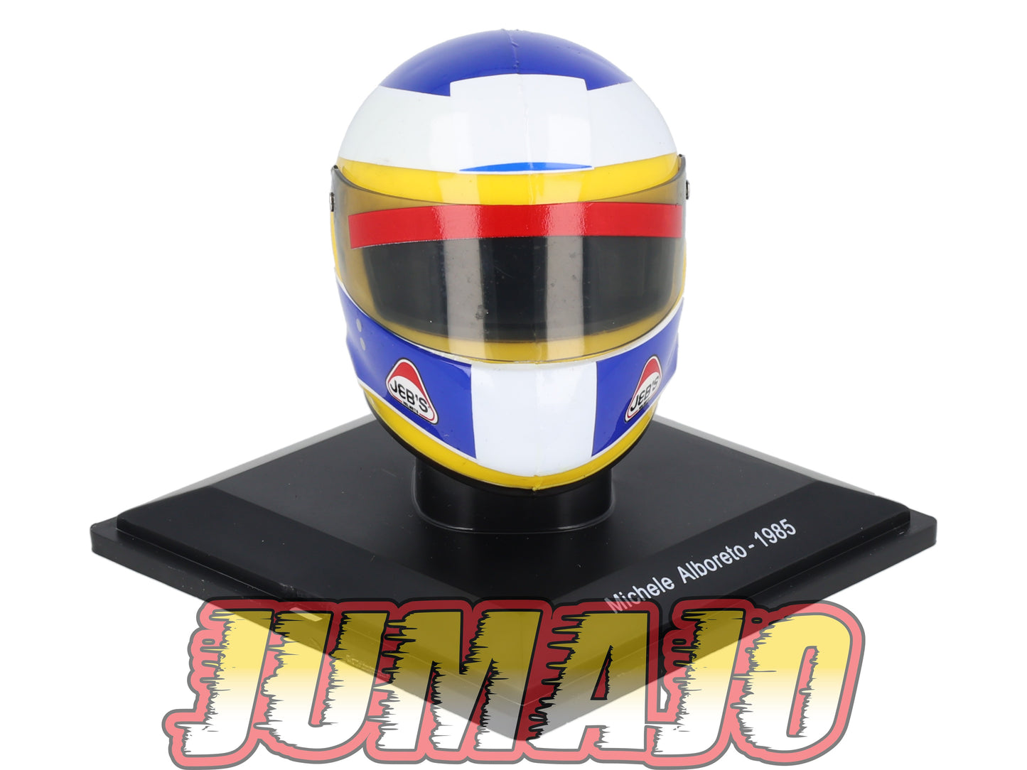 CFO9 Casque Formule 1 CENTAURIA 1/5 FERRARI : Michele Alboreto 1985