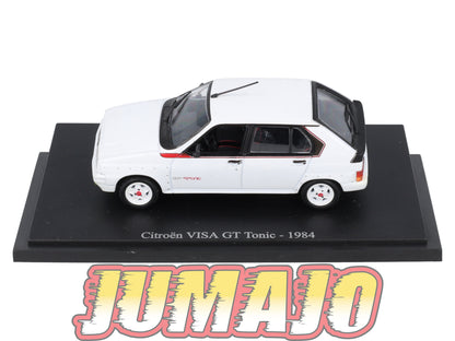 CIT100 Voiture 1/43 Atlas IXO/UH PASSION CITROEN Visa GT Tonic 1984