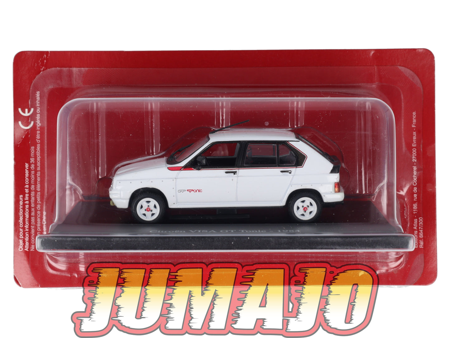 CIT100 Voiture 1/43 Atlas IXO/UH PASSION CITROEN Visa GT Tonic 1984