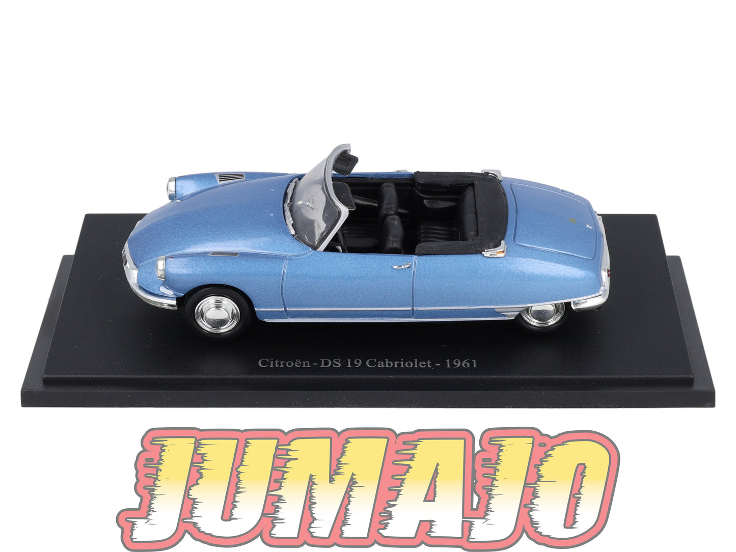 CIT10 Voiture 1/43 Atlas IXO/UH PASSION CITROEN : Ds19 Cabriolet 1961