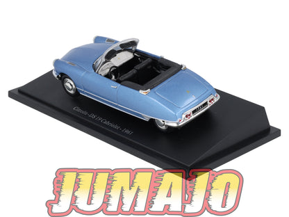 CIT10 Voiture 1/43 Atlas IXO/UH PASSION CITROEN : Ds19 Cabriolet 1961