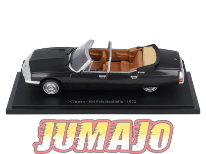 CIT11 Voiture 1/43 Atlas IXO/UH PASSION CITROEN : SM Présidentielle 1972
