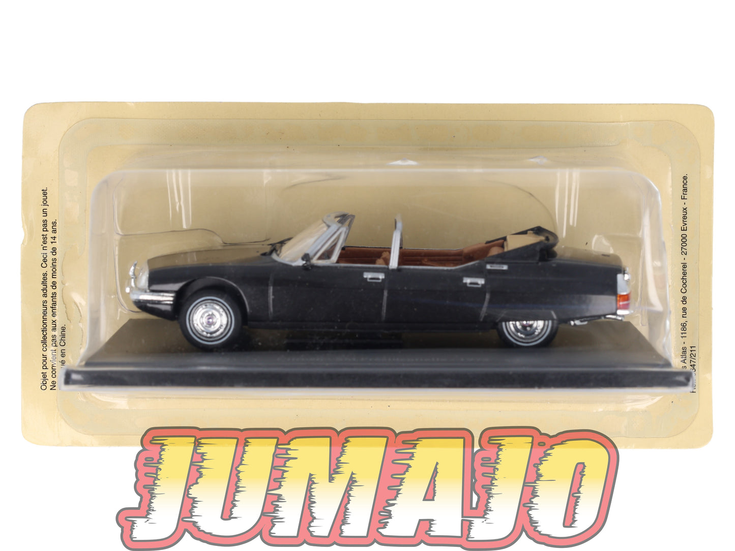 CIT11 Voiture 1/43 Atlas IXO/UH PASSION CITROEN : SM Présidentielle 1972