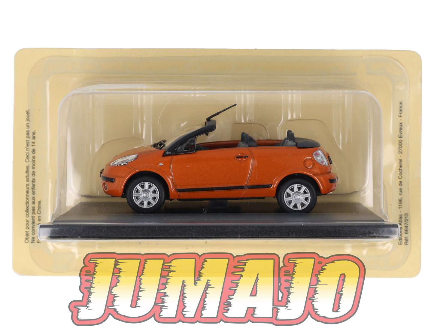 CIT13 Voiture 1/43 Atlas IXO/UH PASSION CITROEN : C3 Pluriel 2003