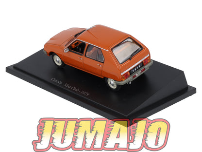 CIT17 Voiture 1/43 Atlas IXO/UH PASSION CITROEN : Visa Club 1979