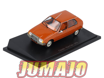 CIT17 Voiture 1/43 Atlas IXO/UH PASSION CITROEN : Visa Club 1979
