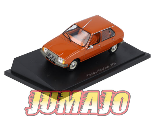 CIT17 Voiture 1/43 Atlas IXO/UH PASSION CITROEN : Visa Club 1979