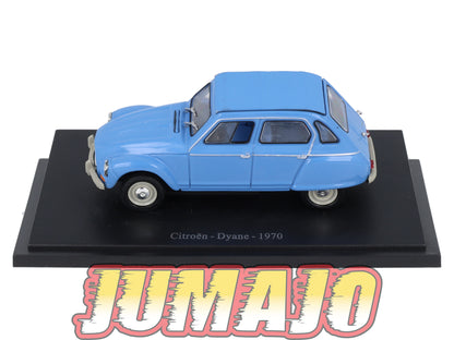 CIT18 Voiture 1/43 Atlas IXO/UH PASSION CITROEN : Dyane 1970