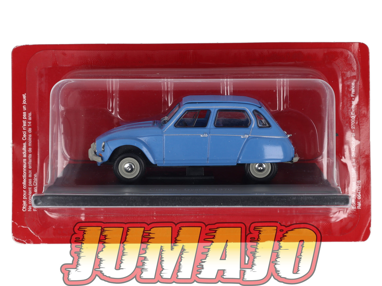 CIT18 Voiture 1/43 Atlas IXO/UH PASSION CITROEN : Dyane 1970