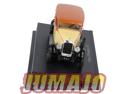 CIT19 Voiture 1/43 Atlas IXO/UH PASSION CITROEN : C4F Familiale 1931