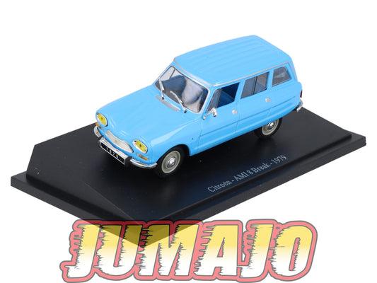 CIT22 Voiture 1/43 Atlas IXO/UH PASSION : Ami 8 Break 1979