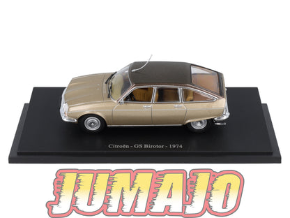 CIT27 Voiture 1/43 Atlas IXO/UH PASSION CITROEN : GS Birotor 1974