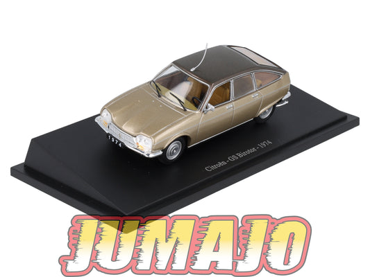 CIT27 Voiture 1/43 Atlas IXO/UH PASSION CITROEN : GS Birotor 1974