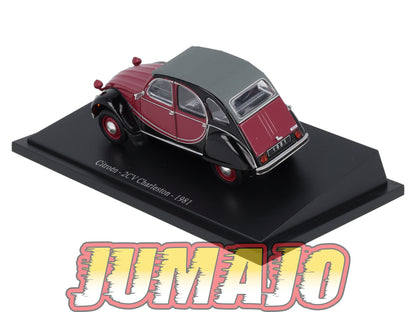 CIT28 Voiture 1/43 Atlas IXO/UH PASSION CITROEN : 2Cv Charleston 1981
