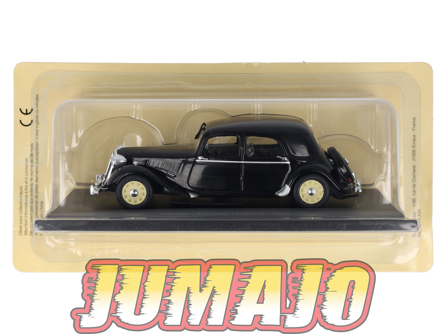 CIT34 Voiture 1/43 Atlas IXO/UH PASSION CITROEN : Traction 15-Six G 1939
