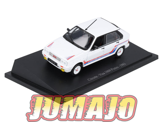 CIT36 Voiture 1/43 Atlas IXO/UH PASSION CITROEN : Visa 1000 Pistes 1983