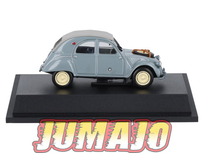CIT37 Voiture 1/43 Atlas IXO/UH PASSION CITROEN : 2Cv 4x4 Sahara 1961