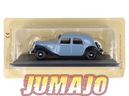 CIT39 Voiture 1/43 Atlas IXO/UH PASSION CITROEN : Traction 22 Berline 1934