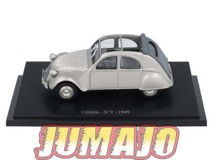 CIT3 Voiture 1/43 Atlas IXO/UH PASSION CITROEN : 2Cv 1949
