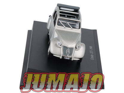 CIT3 Voiture 1/43 Atlas IXO/UH PASSION CITROEN : 2Cv 1949