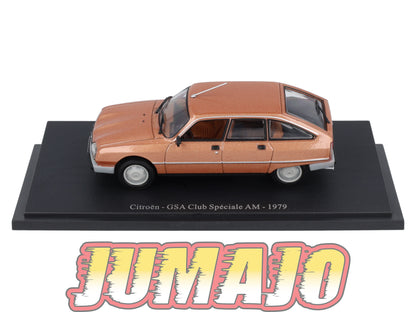 CIT41 Voiture 1/43 Atlas IXO/UH PASSION CITROEN : GSA Club Spécial AM 1979