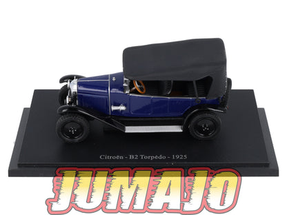 CIT42 Voiture 1/43 Atlas IXO/UH PASSION CITROEN : B2 Torpédo 1925