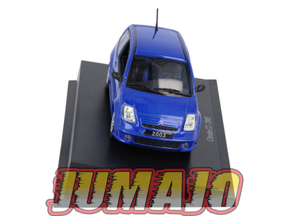 CIT43 Voiture 1/43 Atlas IXO/UH PASSION CITROEN : C2 2003