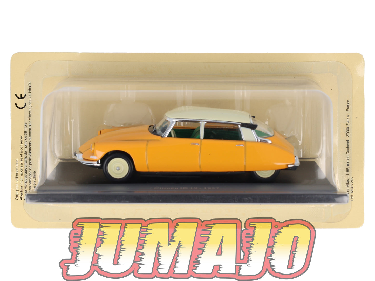 CIT46 Voiture 1/43 Atlas IXO/UH PASSION CITROEN : CITROEN ID19 1957