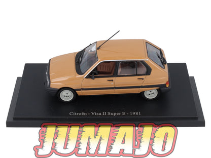 CIT50 Voiture 1/43 Atlas IXO/UH PASSION CITROEN : Visa II Super E 1981