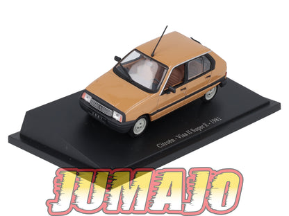 CIT50 Voiture 1/43 Atlas IXO/UH PASSION CITROEN : Visa II Super E 1981