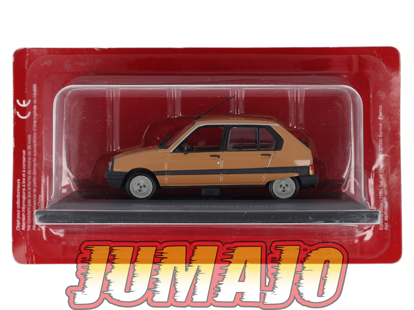 CIT50 Voiture 1/43 Atlas IXO/UH PASSION CITROEN : Visa II Super E 1981