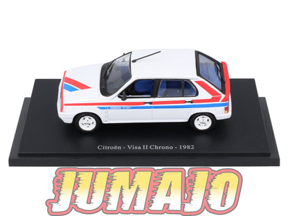 CIT56 Voiture 1/43 Atlas IXO/UH PASSION CITROEN Visa II Chrono 1982