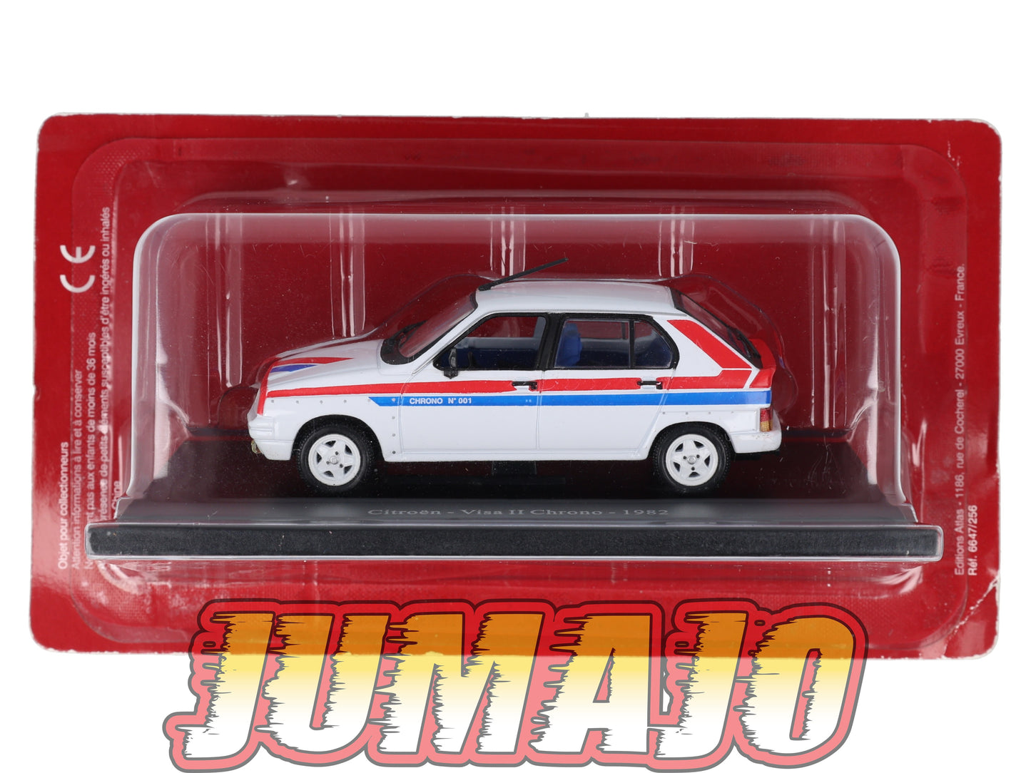 CIT56 Voiture 1/43 Atlas IXO/UH PASSION CITROEN Visa II Chrono 1982
