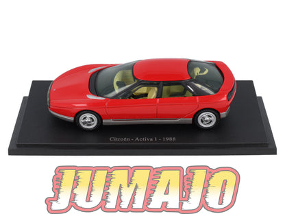 CIT58 Voiture 1/43 Atlas IXO/UH PASSION CITROEN Activa 1 1988