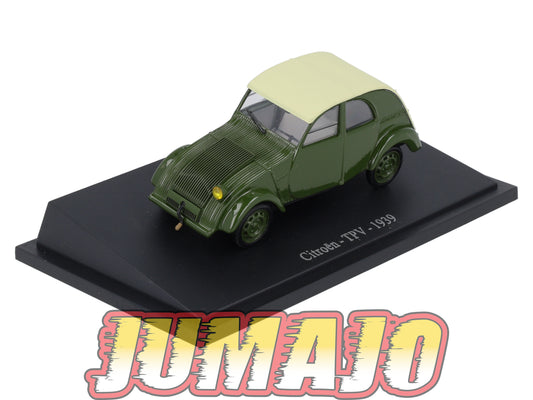 CIT59 Voiture 1/43 Atlas IXO/UH PASSION CITROEN TPV 1939
