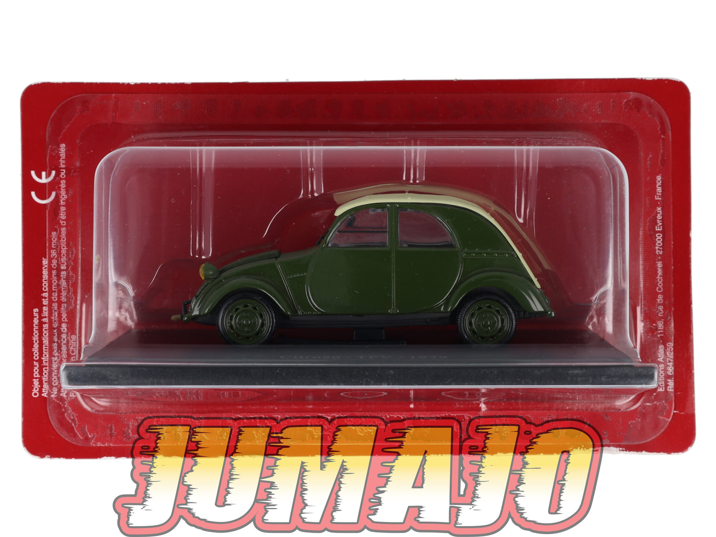 CIT59 Voiture 1/43 Atlas IXO/UH PASSION CITROEN TPV 1939